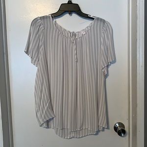 Sheer summer blouse